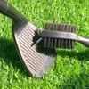 Golf Club Brush and Club Groove Cleaning Brush Nylon Steel
