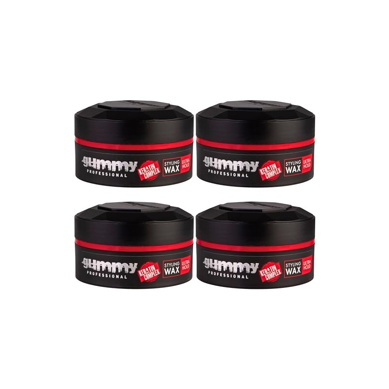 Gummy Professional Grooming Box Styling Wax Ultra Hold 150 ml