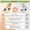 ZAIWOO 여성 및 남성용 ZAIWOO 웨어러블 아치 지지대 삽입물 u2013