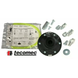 Tecomec Universal Mount Fixed-Line Trimmer Head for Ryobi Stihl Husqvarna Echo