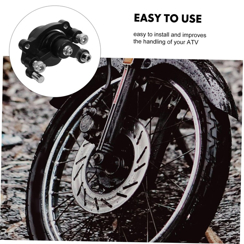Gatuida 3pcs Atv Scooter Disc Brake Caliper Kit Stroke Rear