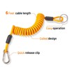 MECMO Breakaway Trailer Cable 6FT, Trailer Brake Safety Cable Heavy