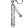 DiBanGu Silk Necktie Wedding Pocket Square Tie Pin Cufflinks Set