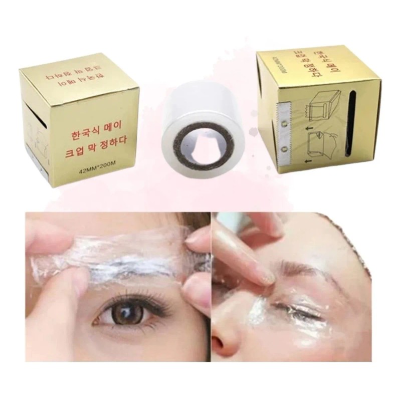 Papel Osmótico + Hilo Entintado Microblading Cejas Pack 4pz