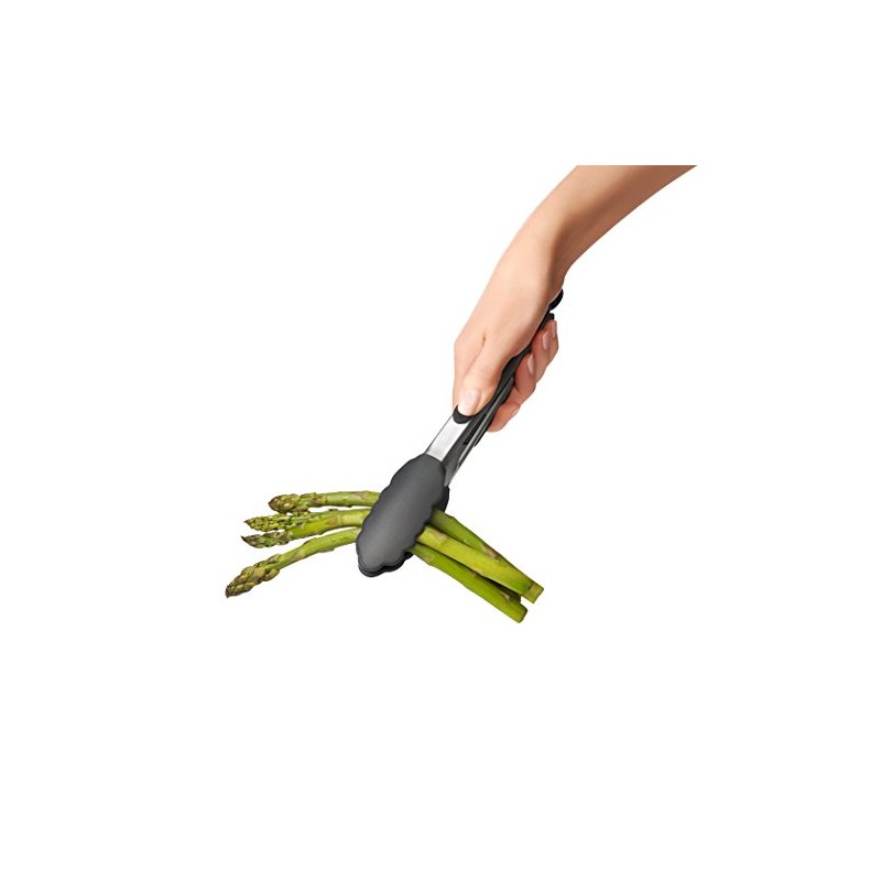 OXO – Pinzas con buen mango con extremo de silicona,