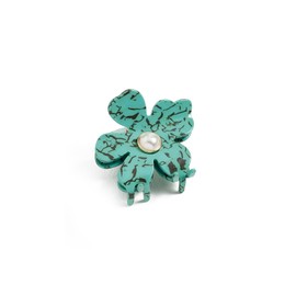 Lele Sadoughi Women's Lily Claw Clip, Turquoise, Blue, 1 Count