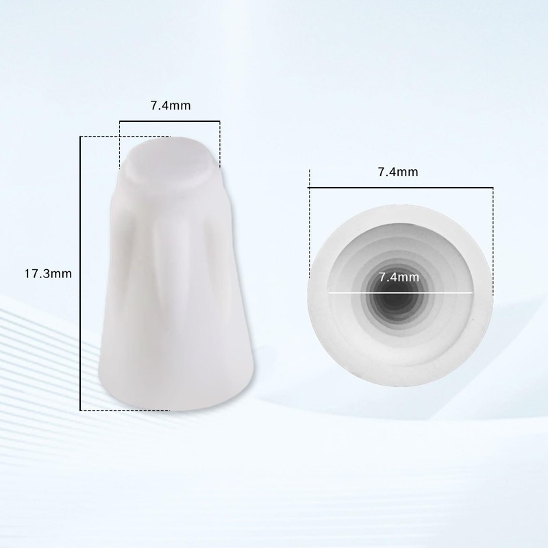 NIIIYTYB 36Pcs Ceramic Wire Nuts High Temperature Porcelain Connectors Heat-Resistant