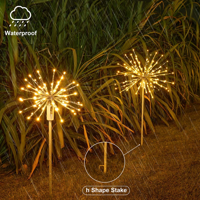 Lightshare 24" Starburst Light Lighted Ball 160 LED Firework Lights