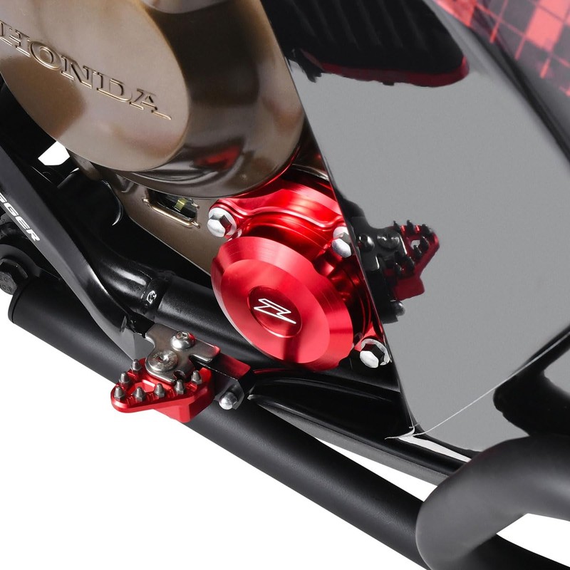 ZETA Oil Filter Cover Red ZE90-1023