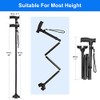 supregear Walking Cane for Men and Women - Foldable, Adjustable,