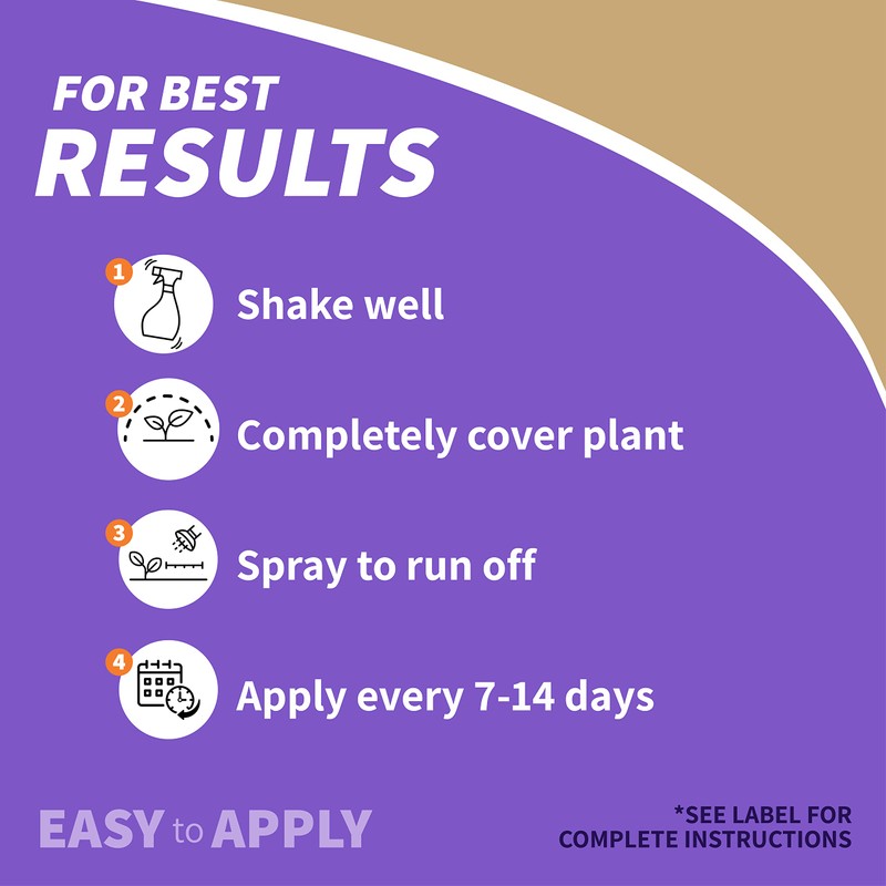 Bonide Captain Jack's Neem Oil, 128 oz Ready-to-Use, Multi-Purpose Fungicide,