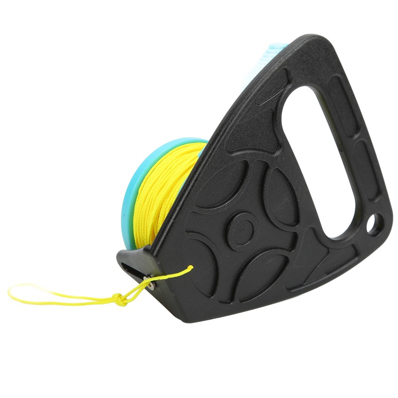 Portable Diving Handle Reel Scuba Diving Reel with Thumb Stopper
