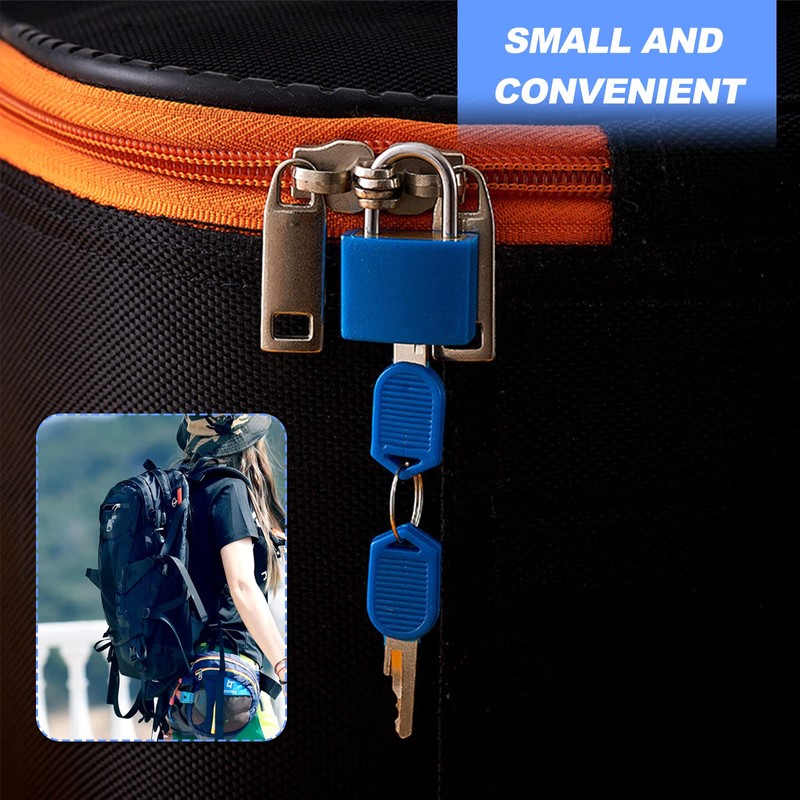 Suitcase Lock Small with Key 6 Pieces Lock Suitcase Locks