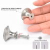 astarye 10pcs Zinc Alloy Drawer Handle Door and Drawer Knobs,