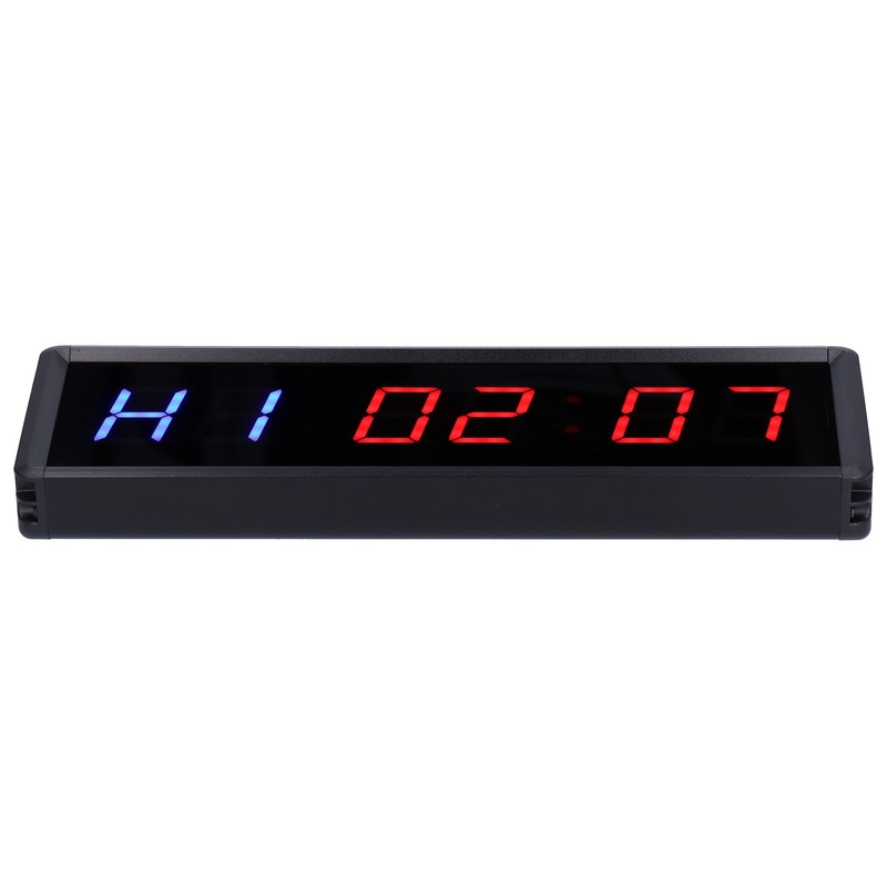 Interval Timer 1.5in LED Digital Display Count Down/Up Clock with