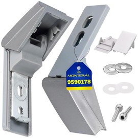 Set of Hinges for Fridge Door Handle for Liebherr 9590178 9590124 MONTERAL