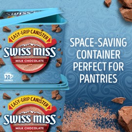 Swiss Miss Milk Chocolate Flavor Hot Cocoa Mix Canister, 22.23 oz