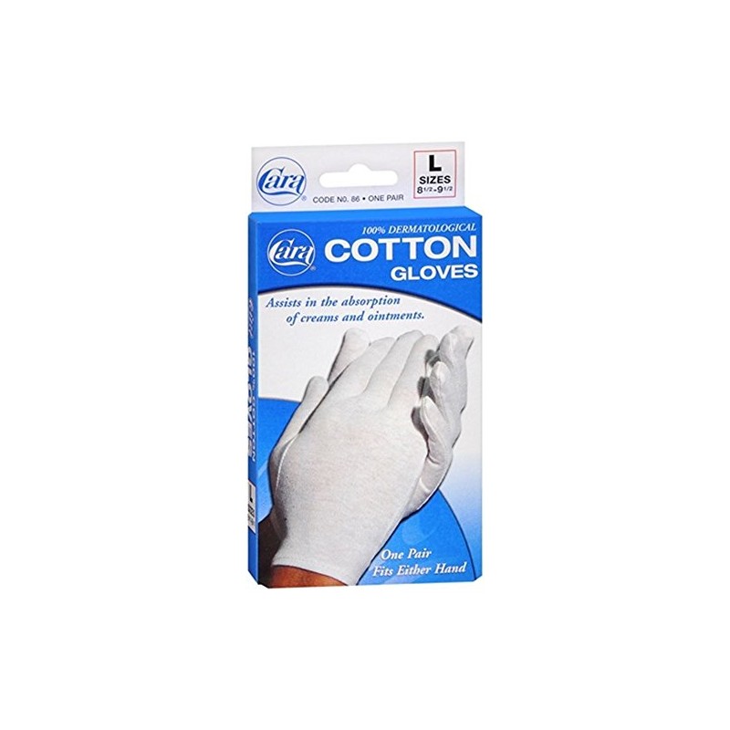 Cara 86 Large Cotton Derm Glove