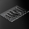 Moorovgi 6 in 1 Charcuterie Board Handle Template,Acrylic Grab Handle