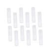 Gatuida 30pcs Refillable Lip Balm Tubes Eco-friendly Transparent Storage Containers
