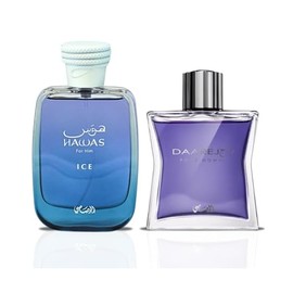 RASASI Hawas Ice, Daarej - Eau De Parfum Sprays For Men | Long Lasting perfumes, Arabian Perfumes for Men, Elevate Your Aura With These Masculine Scents Valentine’s Day Gifts