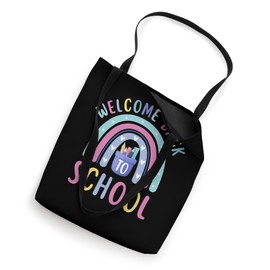 Retro Welcome Back to School Teacher Appreciation Boys Girls Tote Bag