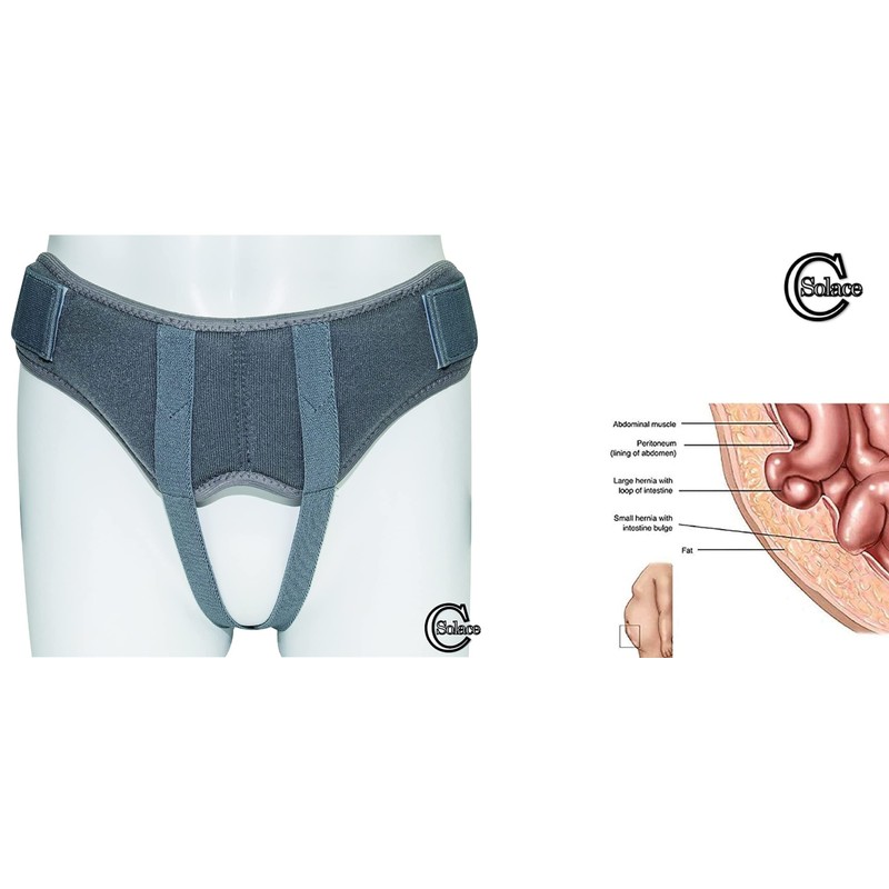 Extra Soft Hernia Truss Belt Abdominal Hernia Pants Adjustable Two