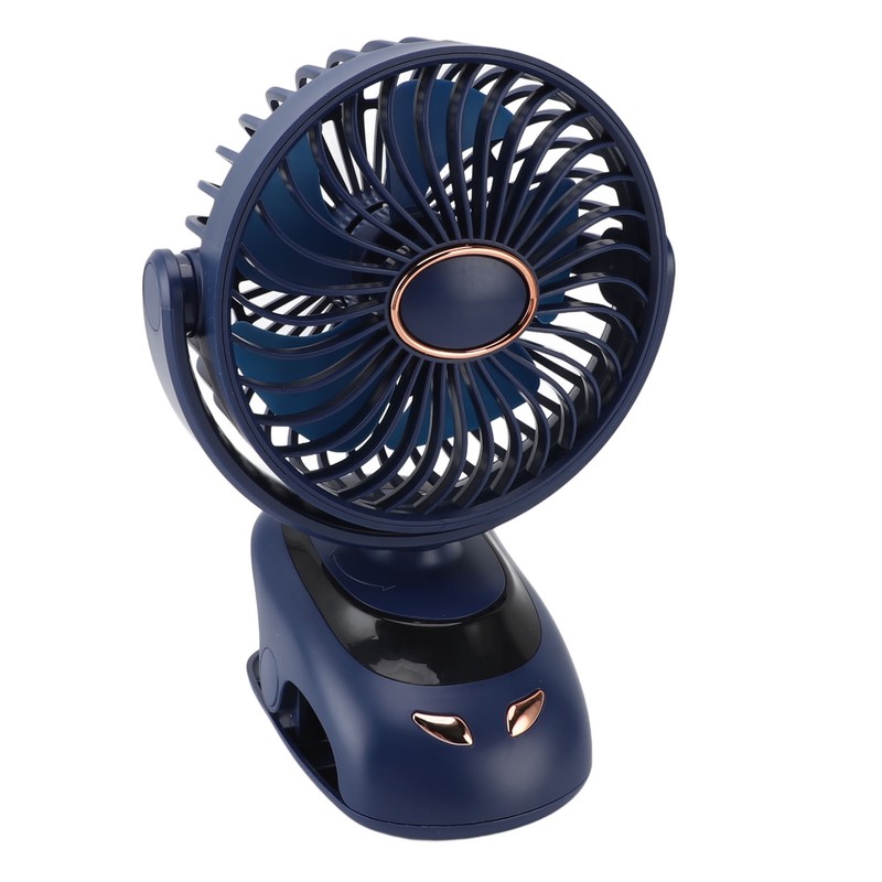 Small USB Desk Fan 5 Speed Mini Personal Fan Air
