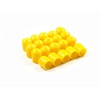 RCA Terminal Cap (AV Protector) 20 Piece Set "Yellow"