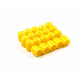 RCA Terminal Cap (AV Protector) 20 Piece Set "Yellow"
