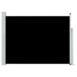 Black Patio Retractable Side Awning 39.4"x196.9"-for Outdoor Sheltercolor: Black1