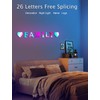 led letter Indoor String Lights - Letters Smart APP with