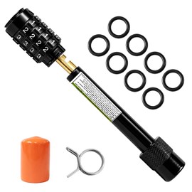 LogicTwist Combination Lock Trailer Hitch Pin for Truck RV Boat, Keyless 5/8", 30K GTW