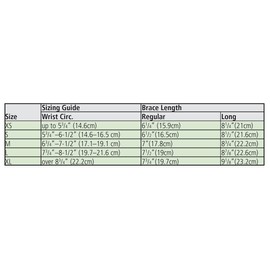 Rolyan - 79274 D-Ring Right Wrist Brace, Size Small Fits Wrists 5.75"-6.5", 6.5" Regular Length Support, Black Brace with Straps and D-Ring Connectors to Secure and Stabilize Hands and Wrists