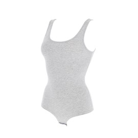 Cotonella Women's C 3513 0000 Bodysuit, Grigio (Grigio Chiaro), 14 (Manufacturer Size: 40)