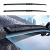 HEVLE Windshield Wiper Blades, Car Wiper Blade, Premium All-Season Windshield