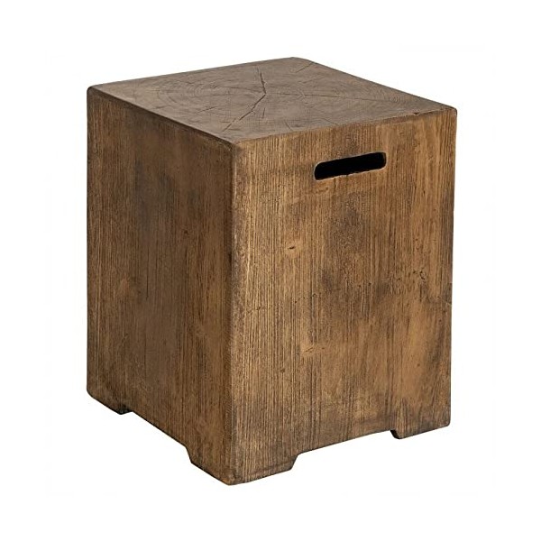 UJOYPAYD 20 LBS Propane Tank Hideaway Table,Outdoor 16" Hideaway Table
