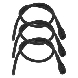 OTOTEC 3PCS Rubber Peep Sights Compound Bow Peep Sight Rubber Tube Peephole Bow Tube Peep Sight Pull Cord Peep Hole Compound Bow Accessories, Black