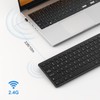 OMOTON Wireless Keyboard, 2.4G USB Keyboard Wireless, Compact and Quiet,