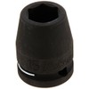 Ko-Ken Tool Co. Impact Socket 6 Square 14400M-15, Side Dimension: