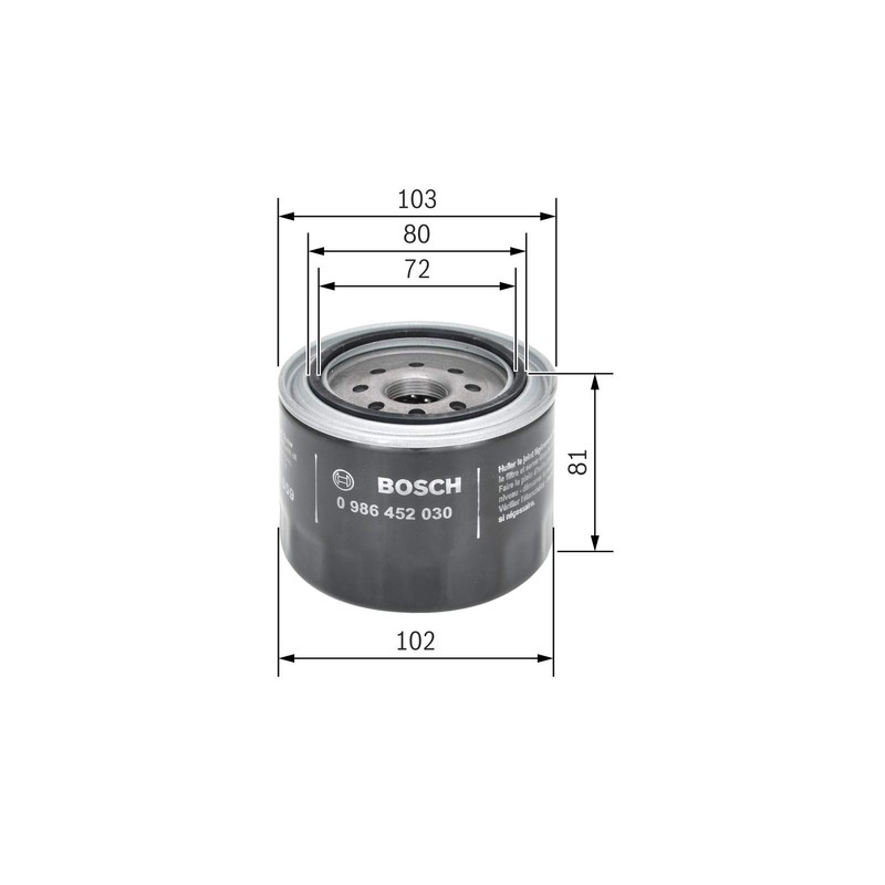Bosch Automotive 0 986 452 030 Engine Blocks