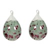 Lauschaer Glas Glass Easter Eggs with Granules, Various Sizes and