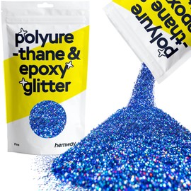 Glitter for Resin Sapphire Blue Holographic Metallic Crystals for Epoxy Craft Flakes Tumblers Wax Melt 500g / 17.06oz