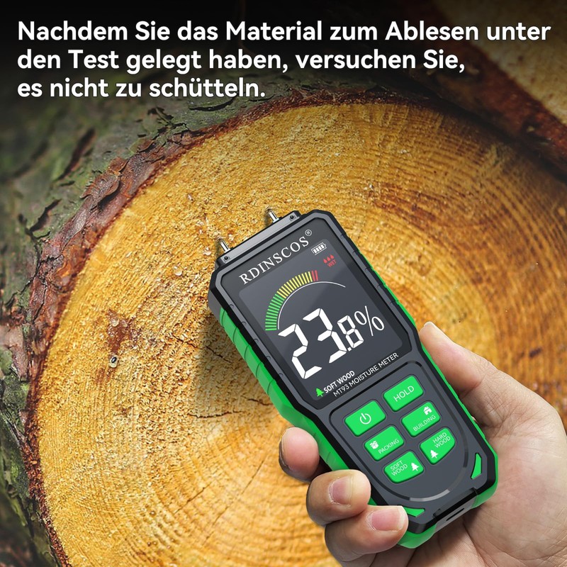 RDINSCOS Wood Moisture Meter (MT93)