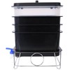 ESPIDOO Worm Farm Composting Bin 4 Tray: 20L Stackable Compost