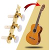 4 Pieces Classical Guitar Tuning Pegs Guitar Tuning Pegs 3L+3R
