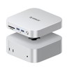 ORICO USB Hub Compatibility with Mac mini M4, 9-in-1 Aluminum