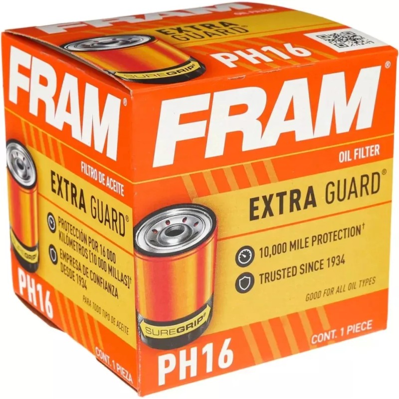 Fram Engine Oil Filter-Extra Guard Fram PH16