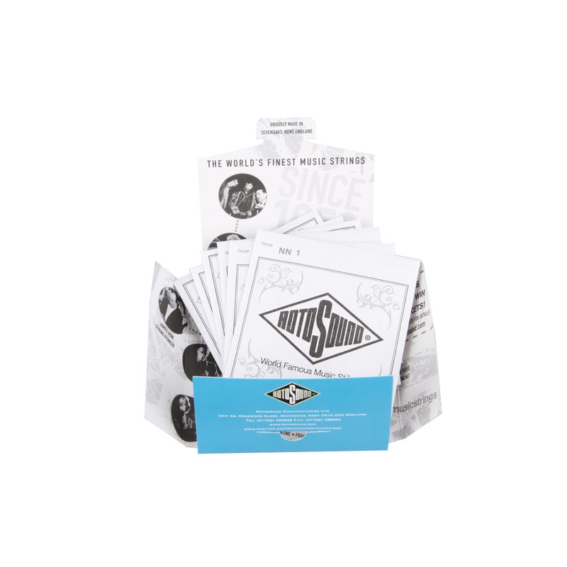 Rotosound CL1 Superia Classical Nylon Ball End Silver Wound Set