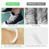 NDTEZUGT 5/16"(8mm) Flat Elastic Shoe Lace, Wide Stretch Replacement Shoelaces